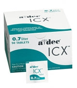 A-DEC ICX TABLETS. 0.7 Litre. 50 per box