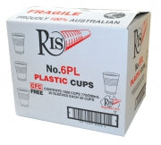 Plastic Cups. 1000/Pack