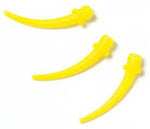 Intraoral Syringe Tips. Yellow. Fits 4.2mm. 200/Pack. 