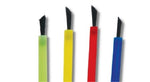 Brush Applicators, Blue, Green, Yellow, Red