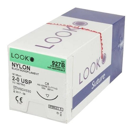 Look Nylon Sutures. Non Absorbable