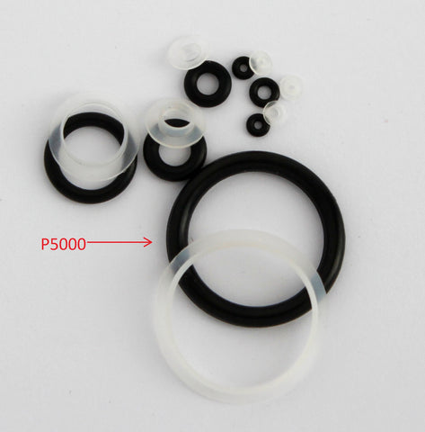 P5000. Pack of 5 Seals and 5 O-rings