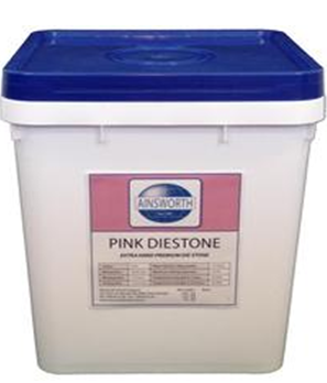 Ainsworth Pink Diestone.       An extra hard type IV die stone. Ideal for crown, bridge and chromework, high accuracy of fit as a result of low setting expansion.