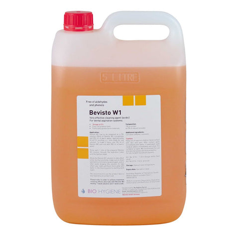 Bio Hygiene Suction Cleaner Bevisto W1 (acidic) 1L & 5L.